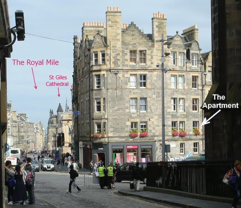 Royal Mile Apt, Just 1 Min From Edinburgh Castle! Exteriör bild